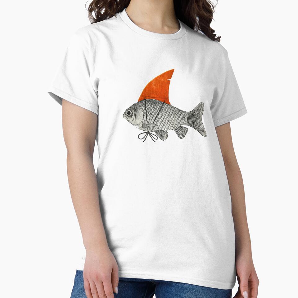 Goldfish with a Shark Fin by Vin  Zzep