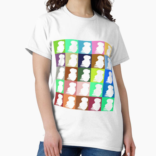 Abstract line art, geometric shapes,  polygon and circles lineart collection  (colored) #68 by Henri Le Vatius