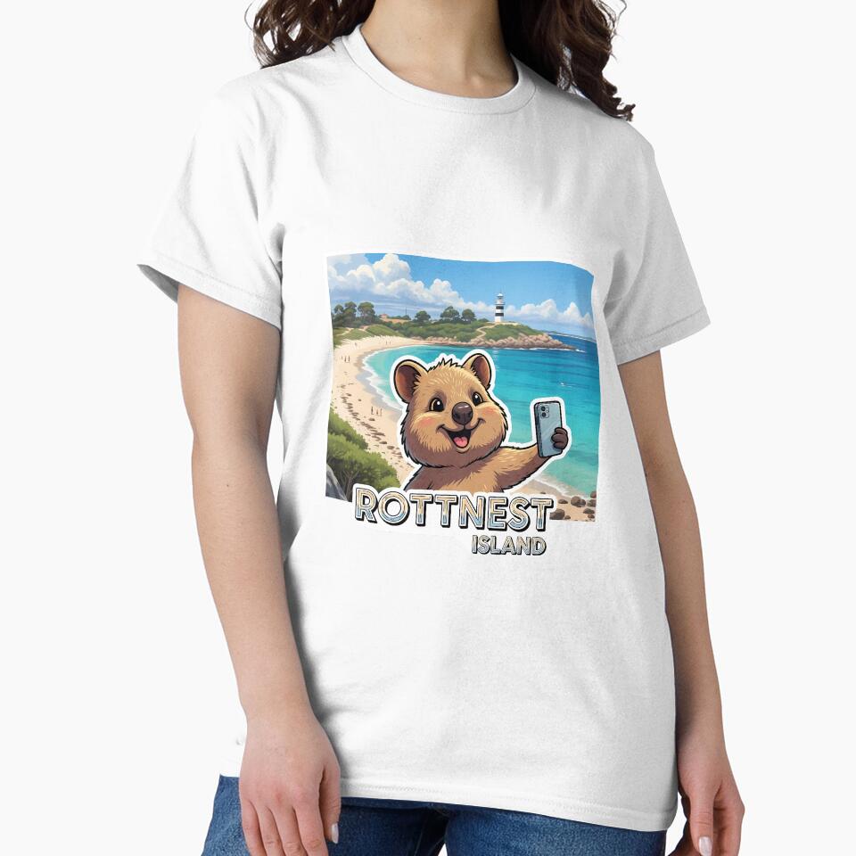 Rottnest Island Quokka Selfie: The World's Happiest Animal by Digital Dreams Arts