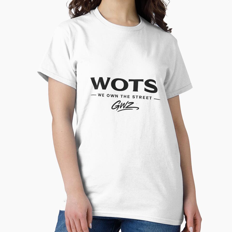 WOTS Minimal Streetwear Logo – We Own The Street GWZ Urban Design by Game With Zeek