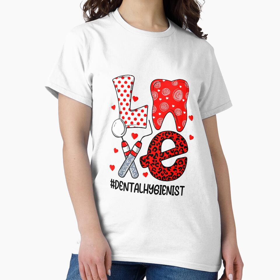Funny Tooth Love Dental Hygienist by gonzales6422