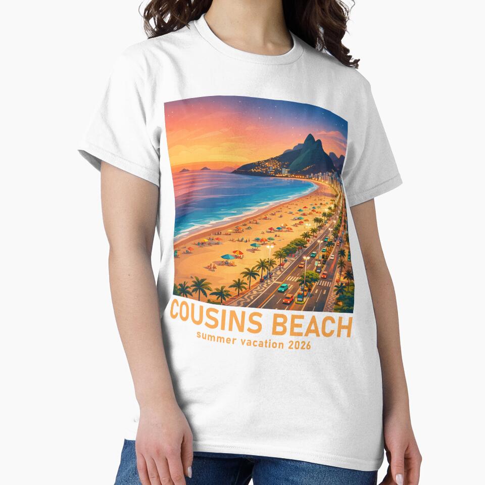 Cousin Beach Trip Shirt | Matching Summer Family Vacation Outfit by PixelWaveBD