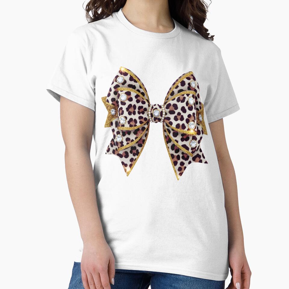 Leopard Coquette Bow PNG | Soft Girl Girly Sublimation Design by Ellen'Studio