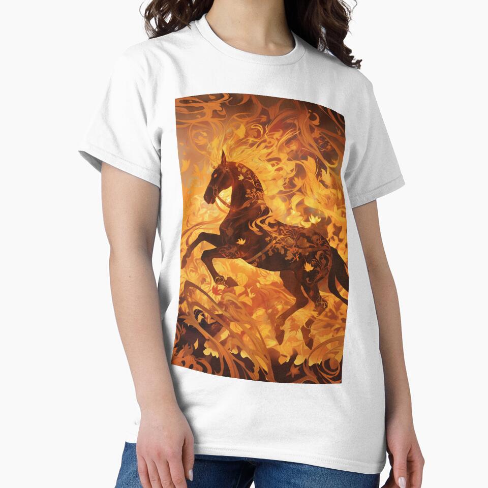 Fire horse by Lenycherry_art