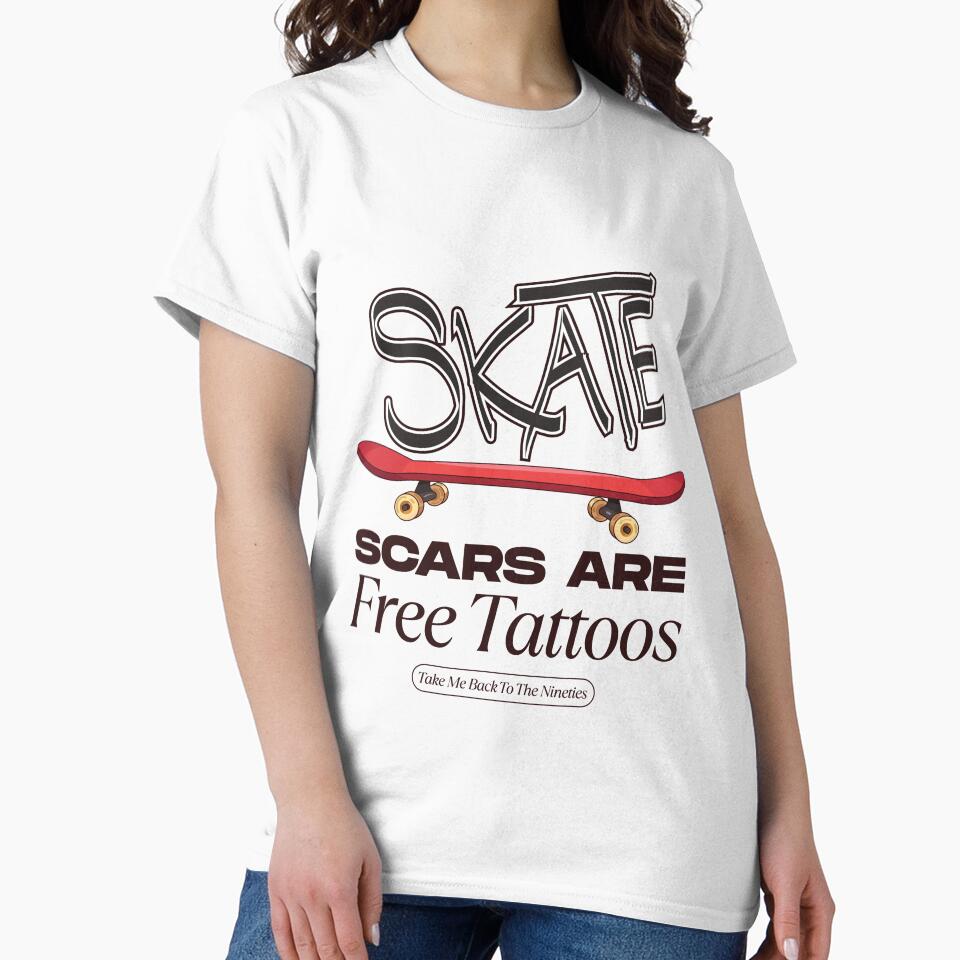 Skate scares are free tattoos by Peerless-Prime