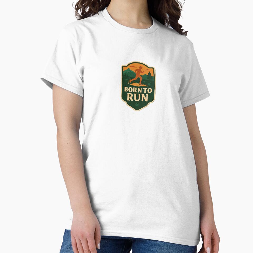 Born to Run Sticker – Trail Edition by Trail Line