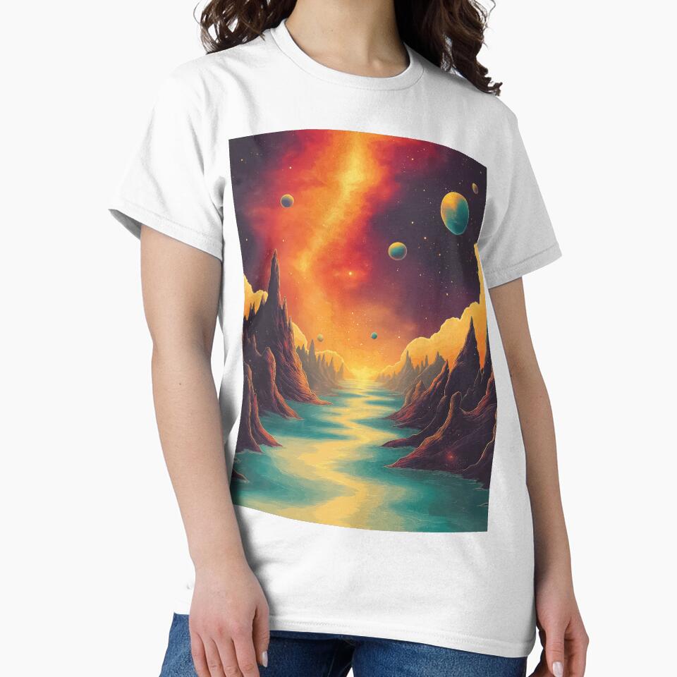A space pattern design inspired by retro futurism. by HEMRO