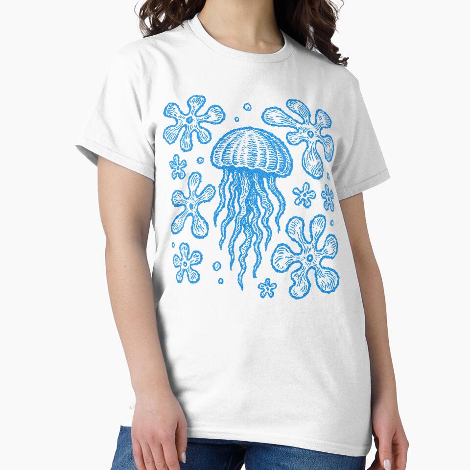 Nostalgic Jelly Bloom: 2000s Ocean Vibes by ABRASAR