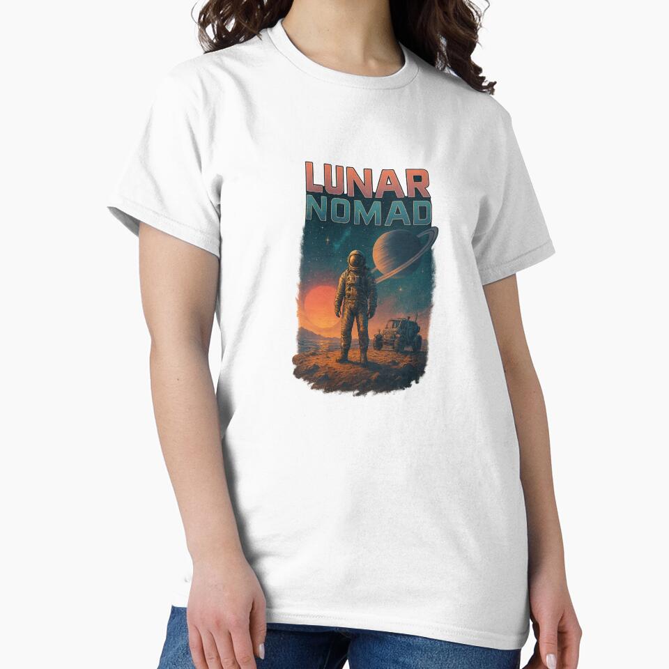 Lunar Nomad – Retro Cosmic Explorer by FBA