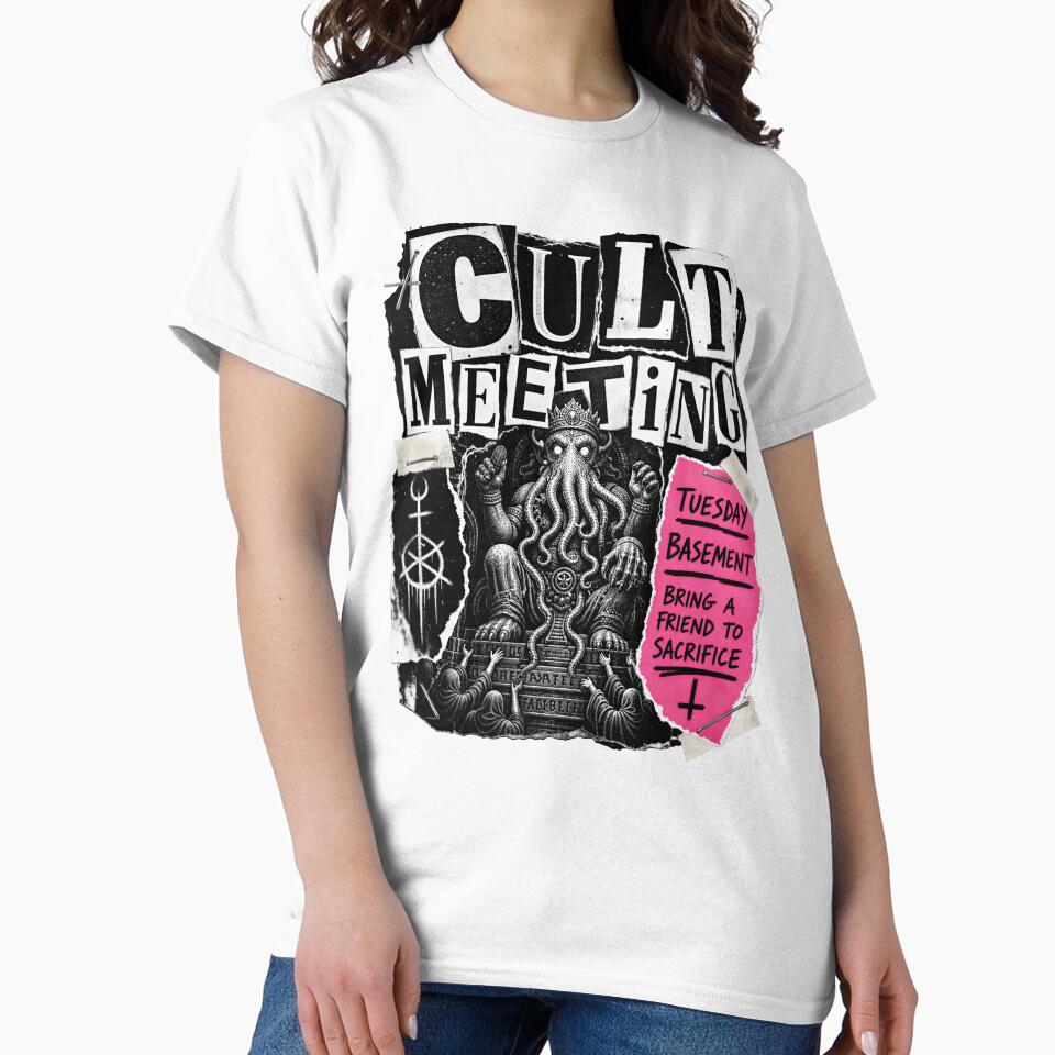 Cult Meeting Tuesday: Bring a Friend to Sacrifice by Fenay Designs