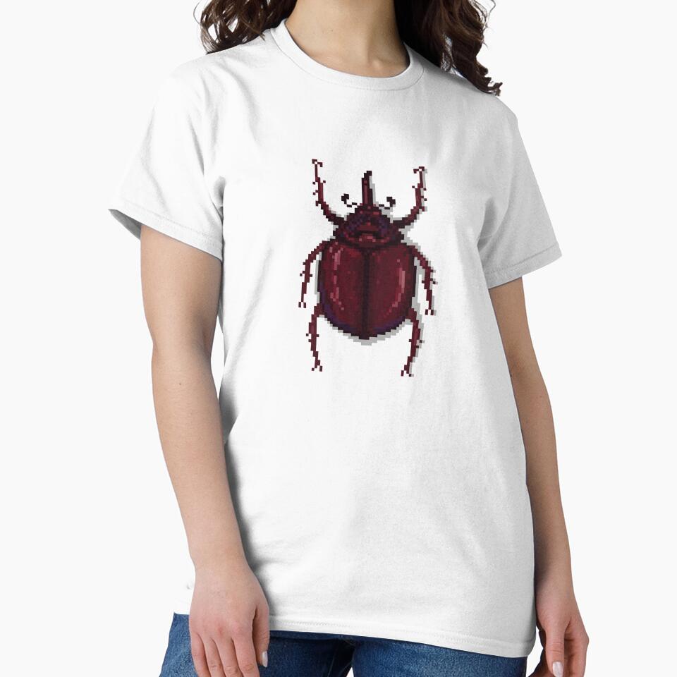 Pixel art beetle nº 04 by Kanistamps