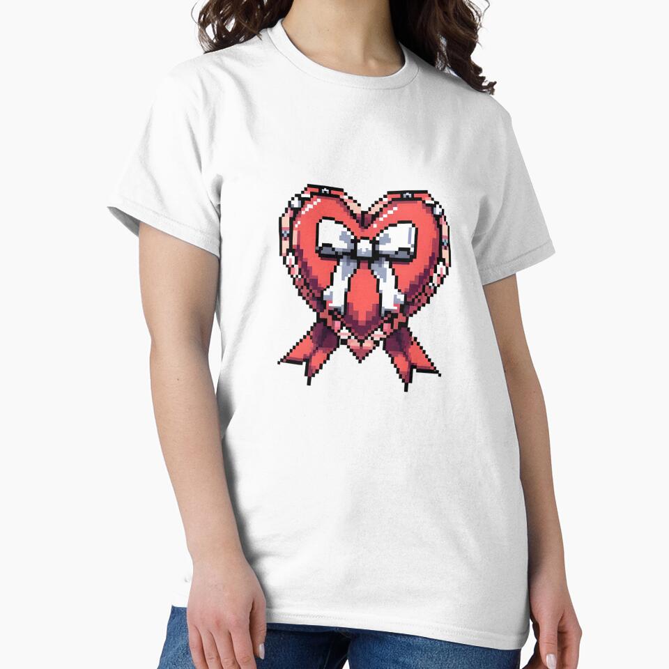 2D Pixel Heart Icon Valentine Day Flat Sprite Love Symbol by BankMano