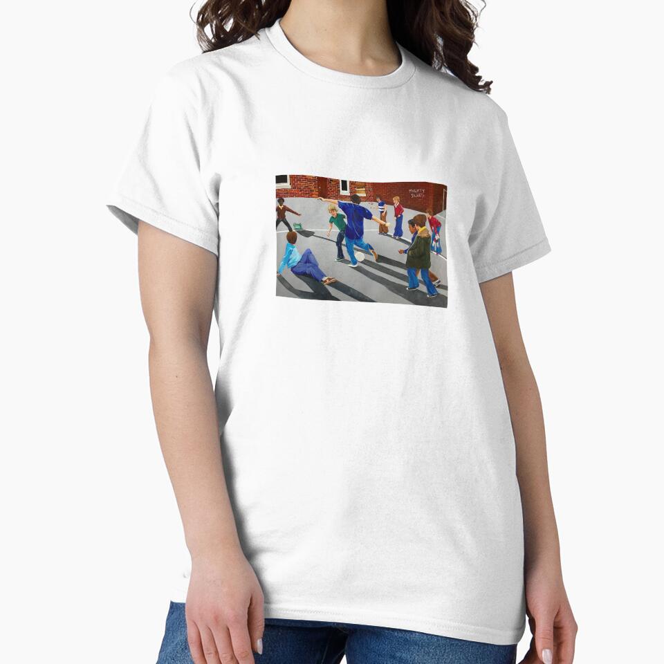 Classic Neighborhood Street Soccer Painting by Danny-ARTZ-1979
