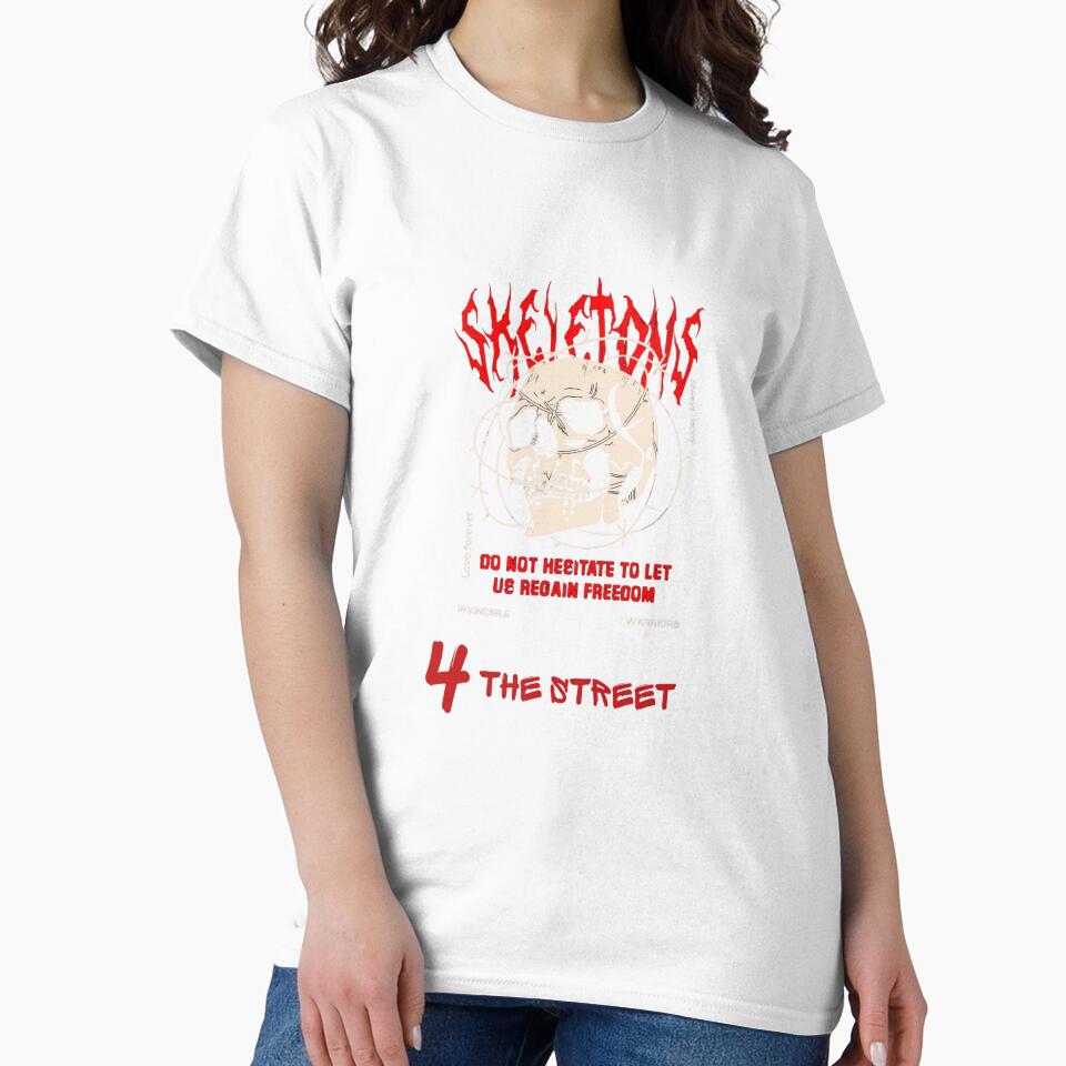 Skeletons streetwear design by 4 THE STREETS SHOP