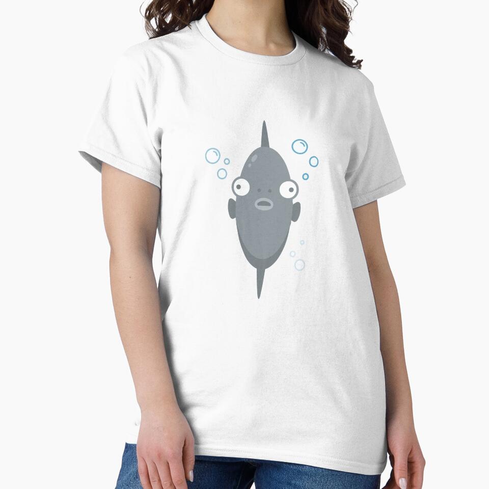 No Thoughts Just Floating Ocean Sunfish by Petzzz