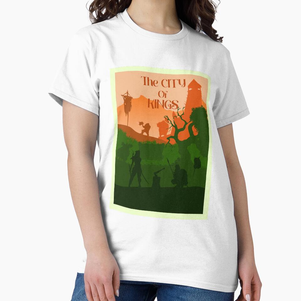 The City of Kings- Board Games - Minimalist Travel Poster Style - Board Game Art by MeepleDesign