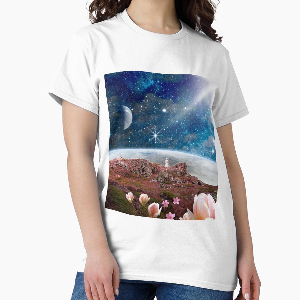 Traveller in retro space collage by helengarvey