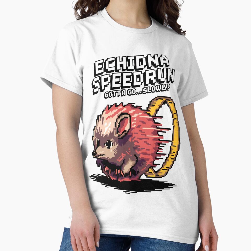 Echidna Speedrun – Gotta Go… Slowly? Funny Pixel Art by NaturePixel