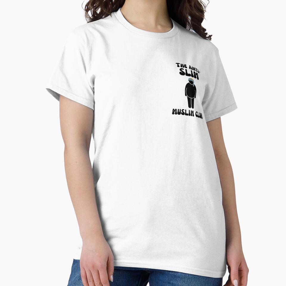 The Anti-Slim Muslim Club Funny Muslim Pun | Design 2/4 by ASealsLab