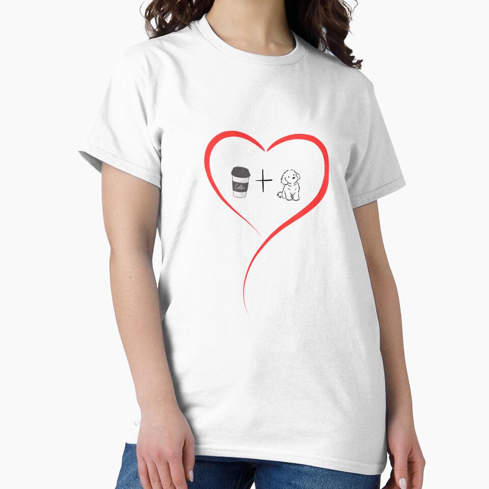 Coffee And Dogs Cute Dog Lover Coffee Shirt Pet Lover Gift by Refinedpaws