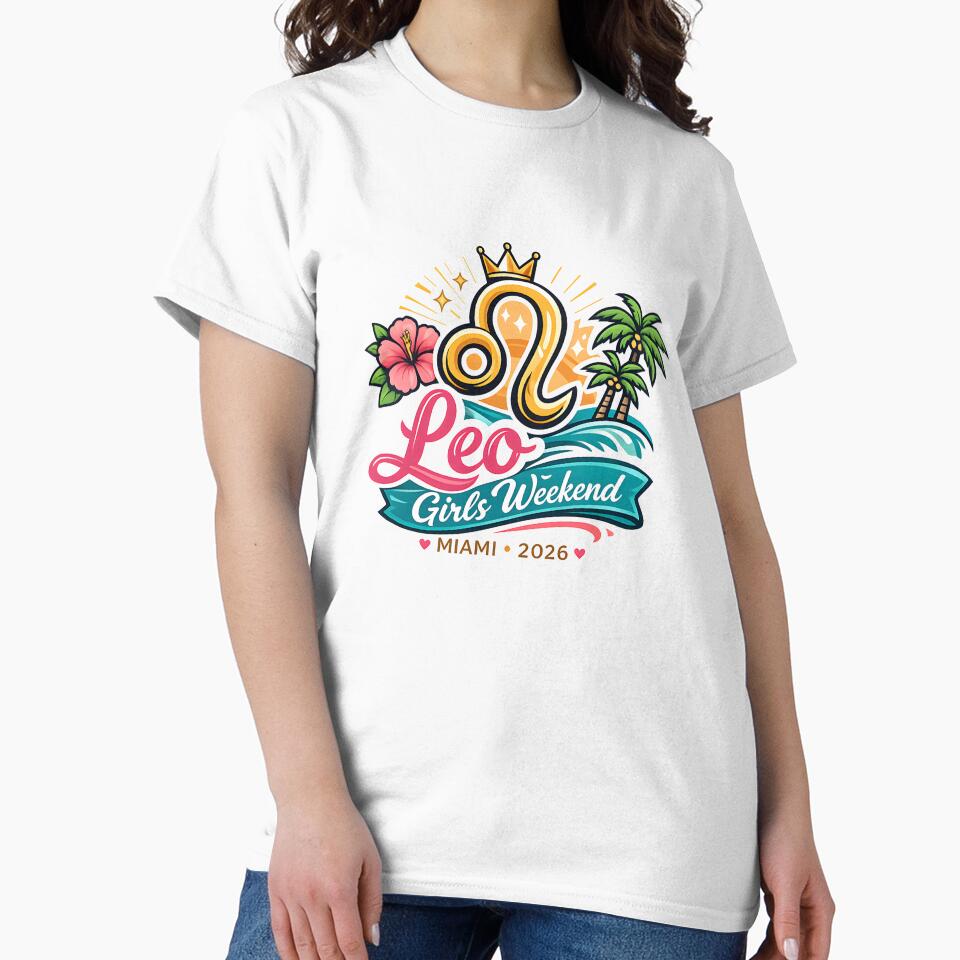 Leo Zodiac Tropical Vacation Miami Girls Weekend 2026 by SplashTastic