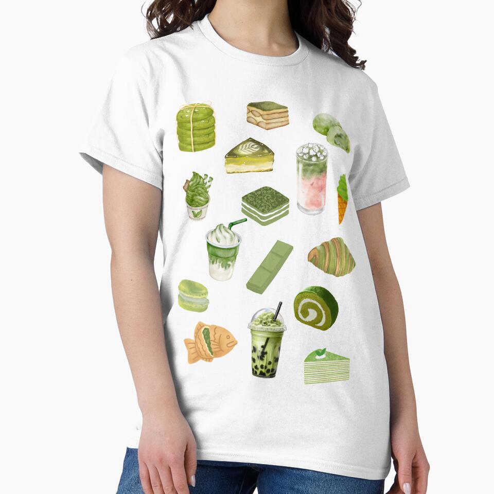 Matcha Cookies Cakes Mochi Ice Cream Boba Taiyaki Macaron Desserts | Matcha Tea Lover by NoodleDoodleCo