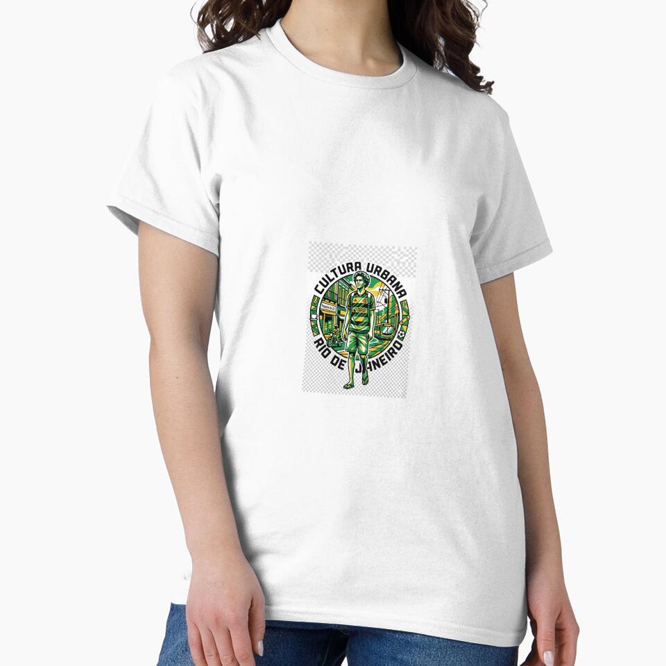 Brazilian Urban Streetwear Vector Design | Bold High Contrast T-Shirt Graphic Print by DarioTactical