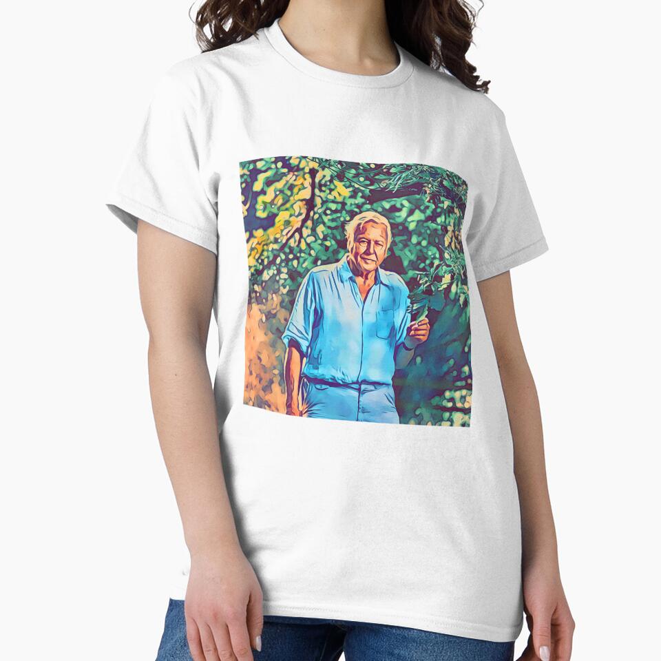 Attenborough by littledinosaurs