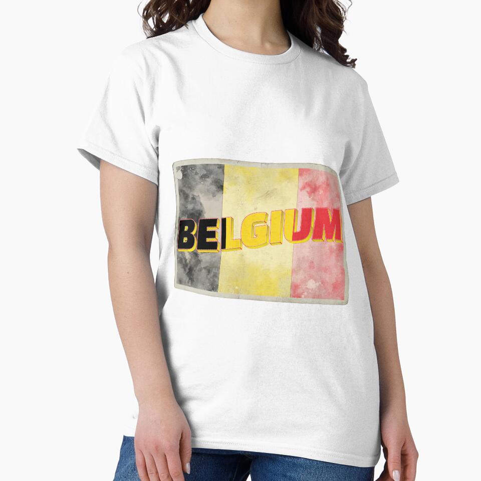 Belgium Vintage style retro souvenir by DeveloperProp0