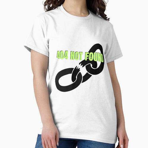 404 Not Found T-Shirt – Retro Tech Humor Tee for Programmers & Geeks by Kaehaniz