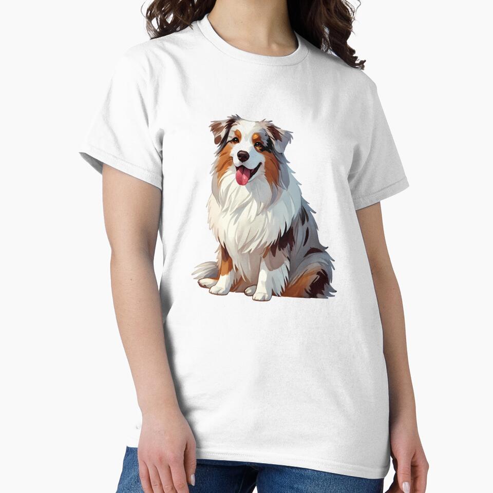 Australian Shepherd Dog Lover by KD Merch