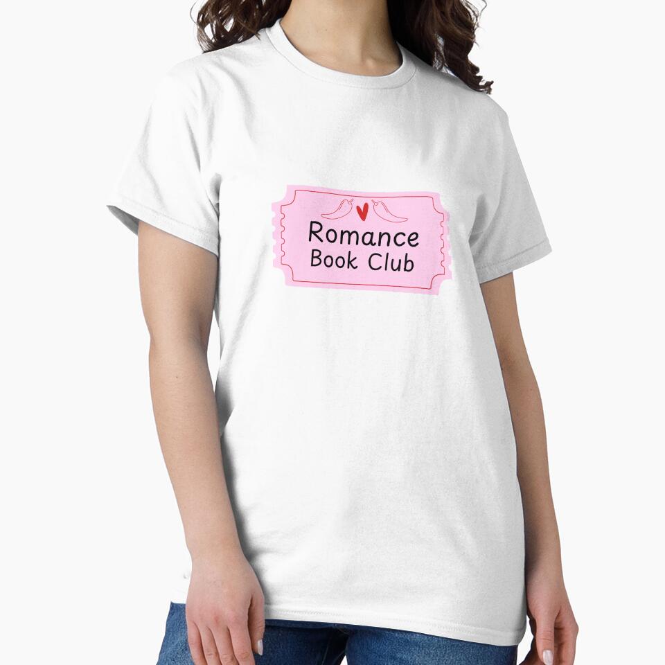Romance Book Club Admit One Ticket by burrowdesigns