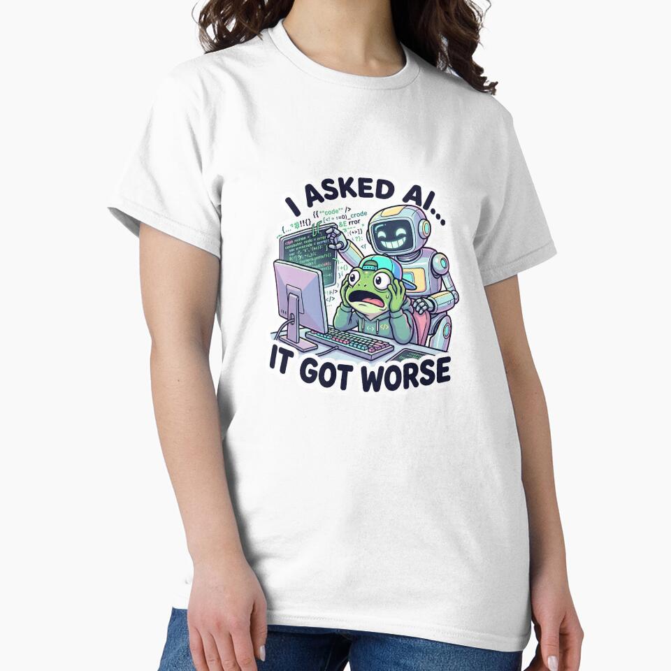 Funny AI Coding Meme Sticker by Urben Loop