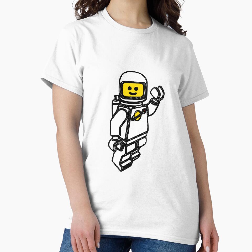 Brick Face - astronaut design by tonylau81