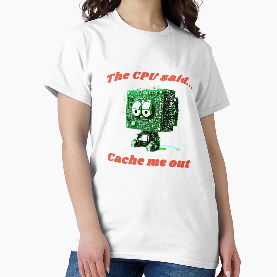 CPU, a funny computer gift, for the geek and the computer lover by PiperParrot