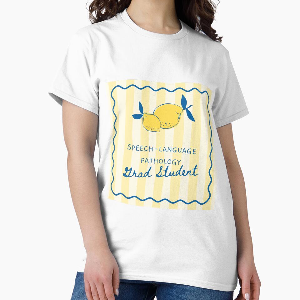 Lemon SLP Grad Student Cute Design by More-Than-R
