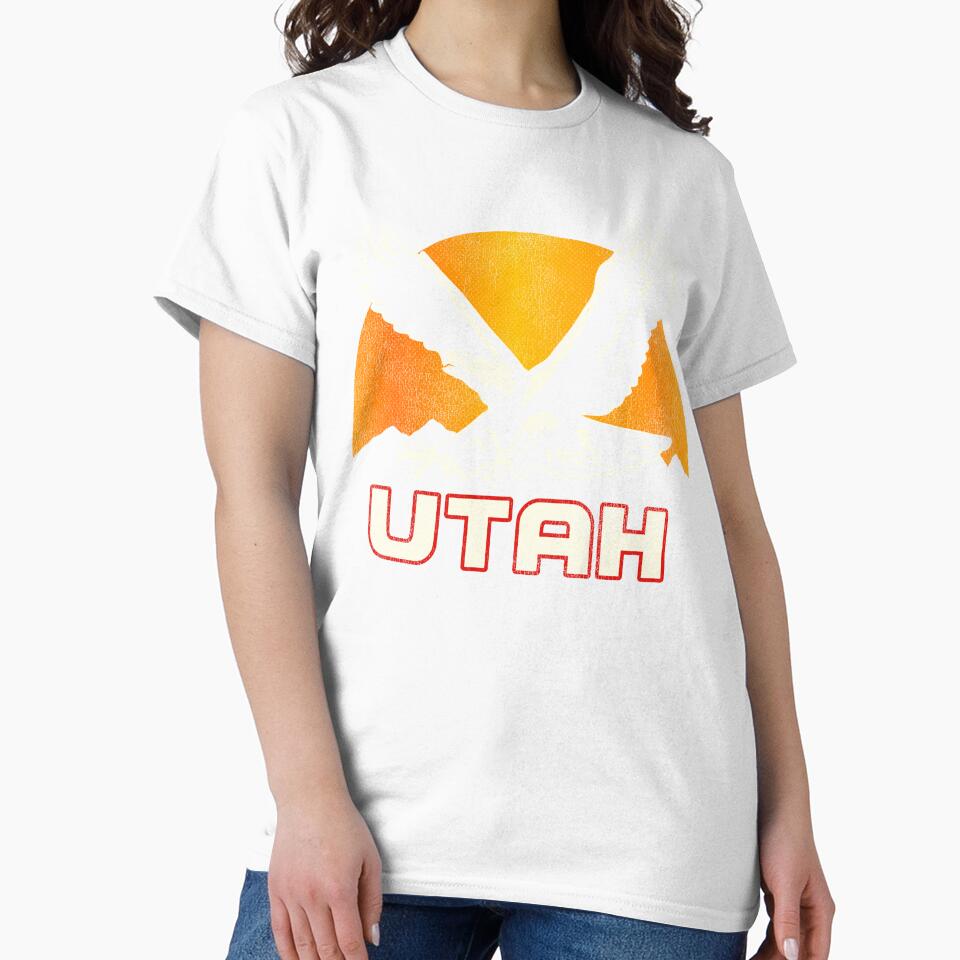 Retro Style Utah 'Bald Eagle' Tourist Souvenir by acquiesce13