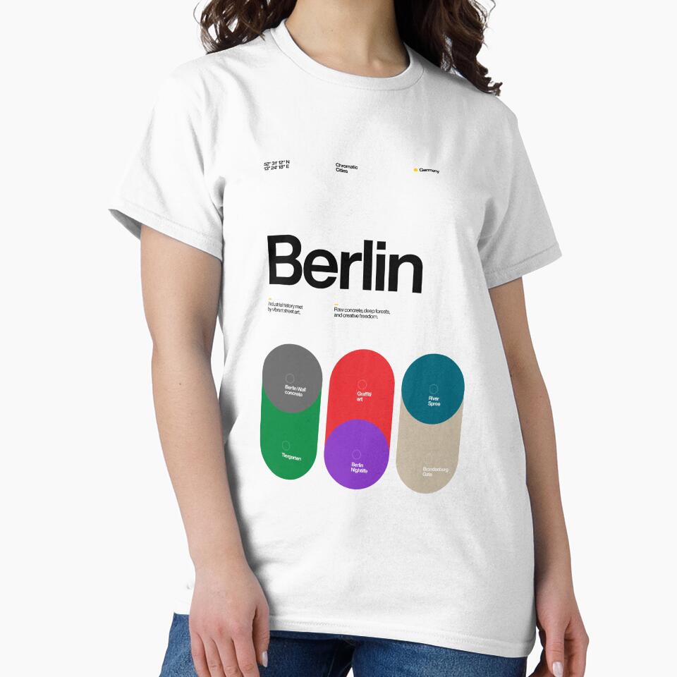 Berlin Color Palette Art - Minimalist Industrial Design by Sub88 Studio
