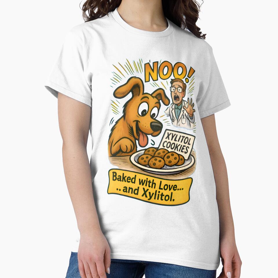Baked with Love… and Xylitol” – Funny Vet Dog Toxic Food Joke by Bettybee00
