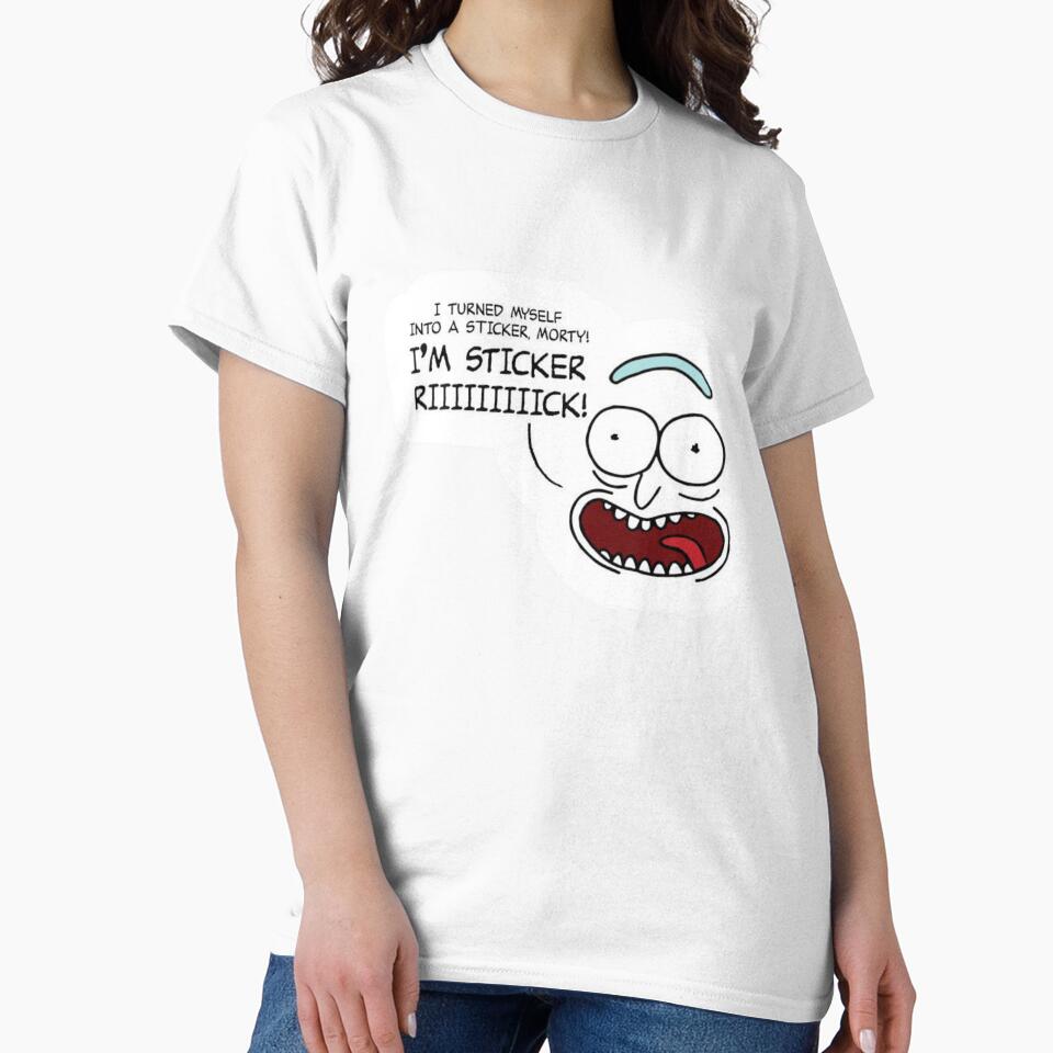 Rick Sticker by PeelBloom