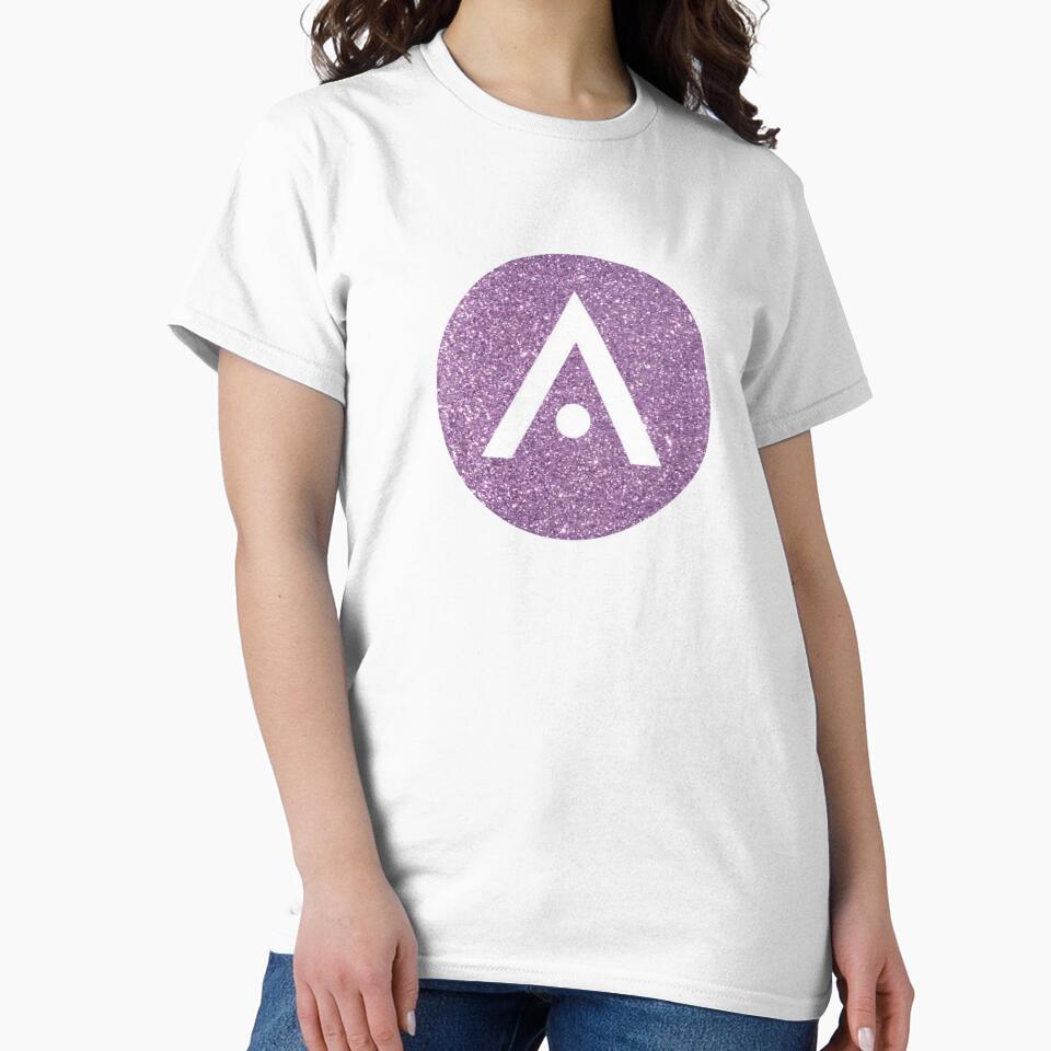 Purple Glitter Aveda Logo by Dalaura