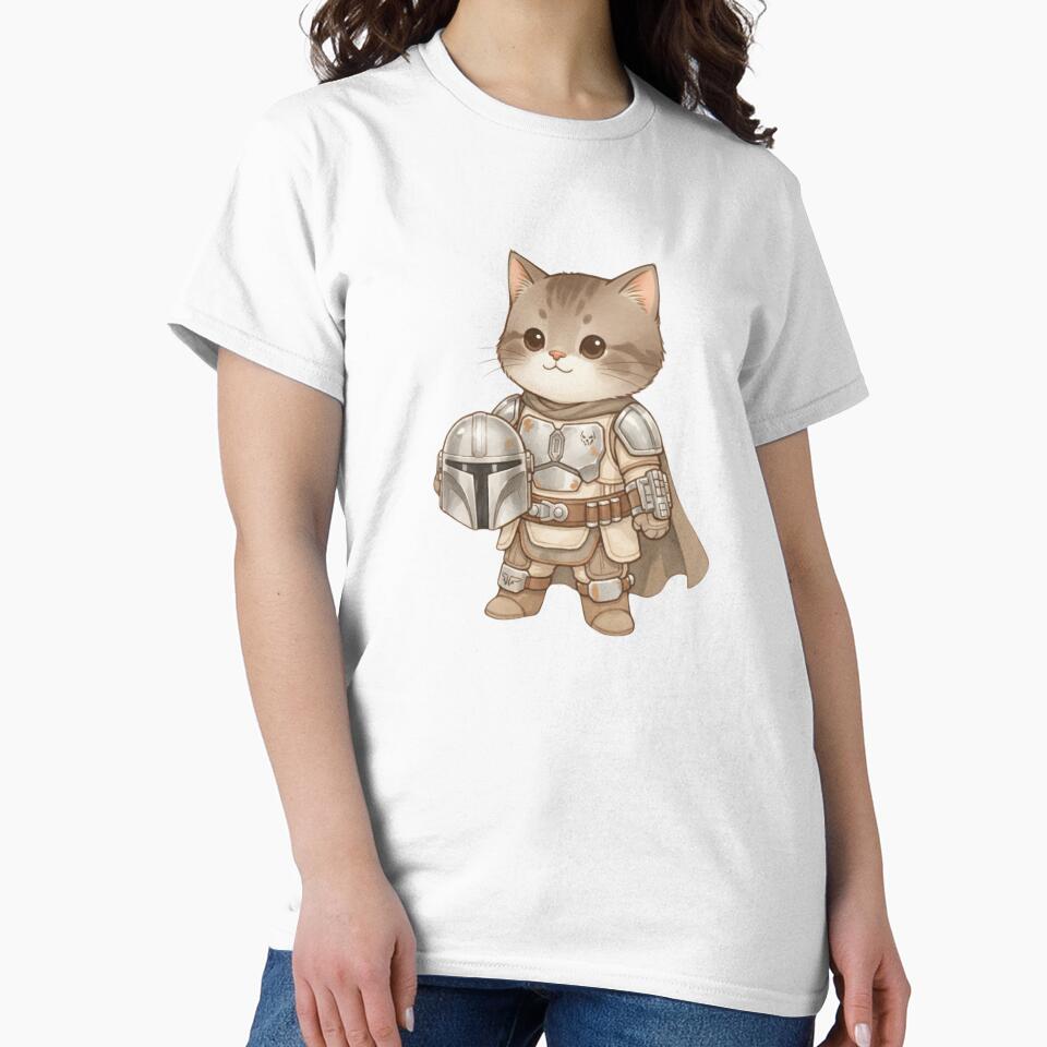 Space Bounty Hunter Pedro Pascal as a Cat Cute by Reyxava