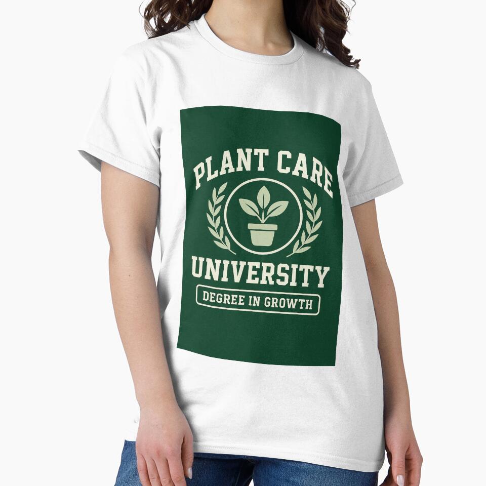 Plant Care University – Funny Gardening Design for Plant Parents by Rest Babe
