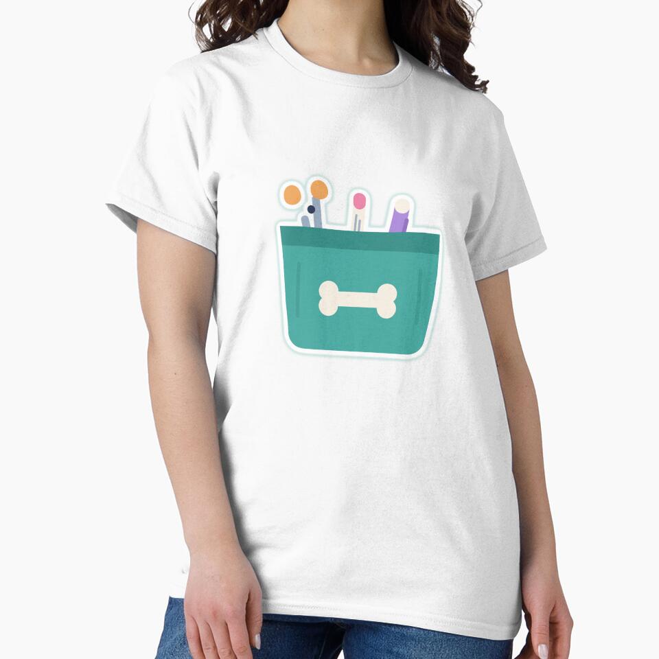 Vet Tech Scrub Pocket Tools Sticker by NTOO