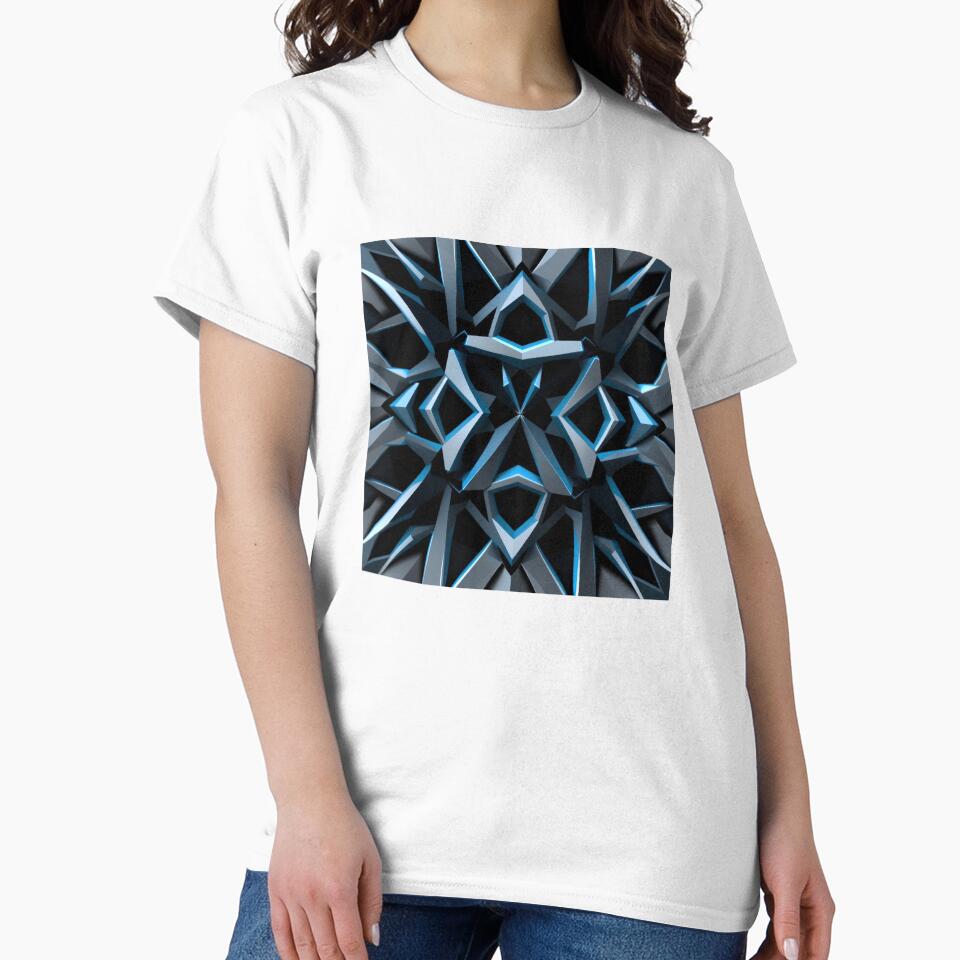 AI-Generated Geometric Pattern by CTM ArtStudio