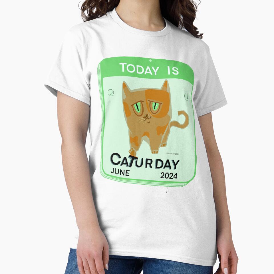 Funny Cat Shirt Women Cute Orange Cat Mug by scoobydanks