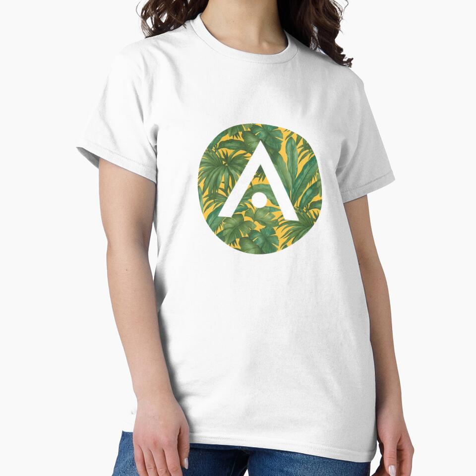 Yellow Aveda Leaves Logo by Dalaura