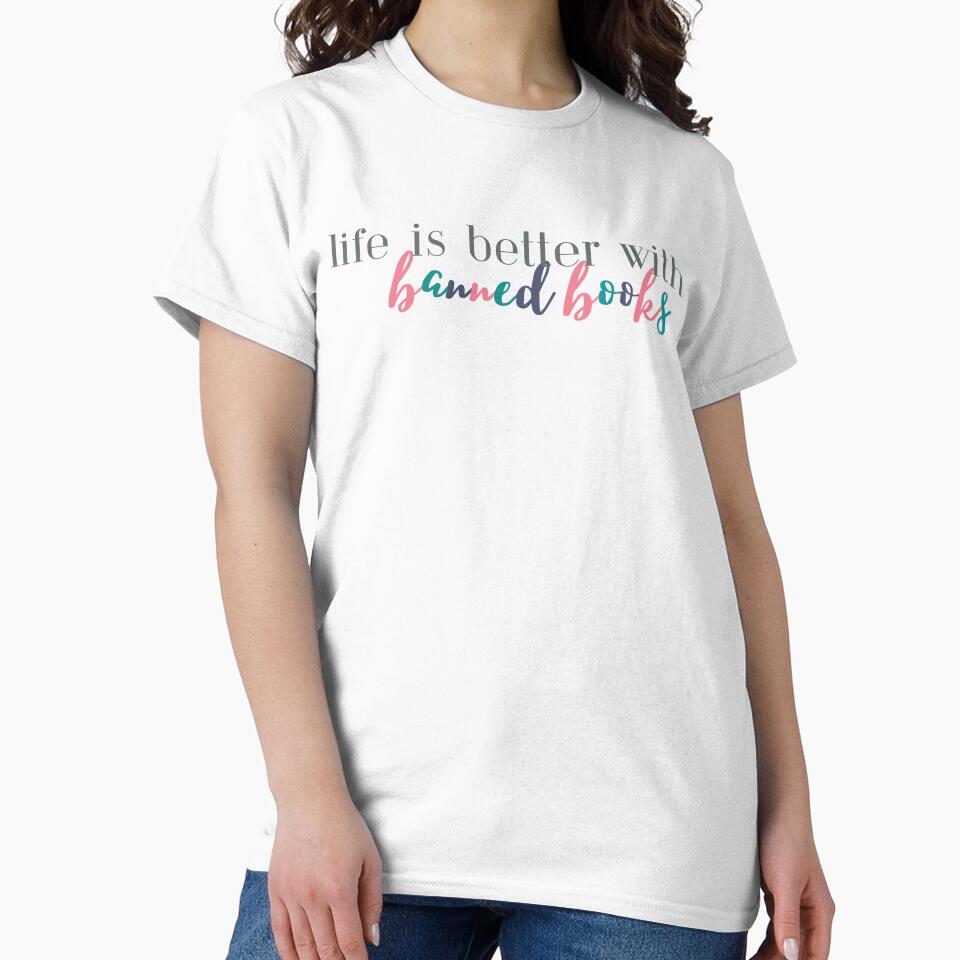 Life is Better with Banned Books | Banned Books | Book Lover | Book Life | Reader | Book Girl | Kindle by ShoniwDesigns