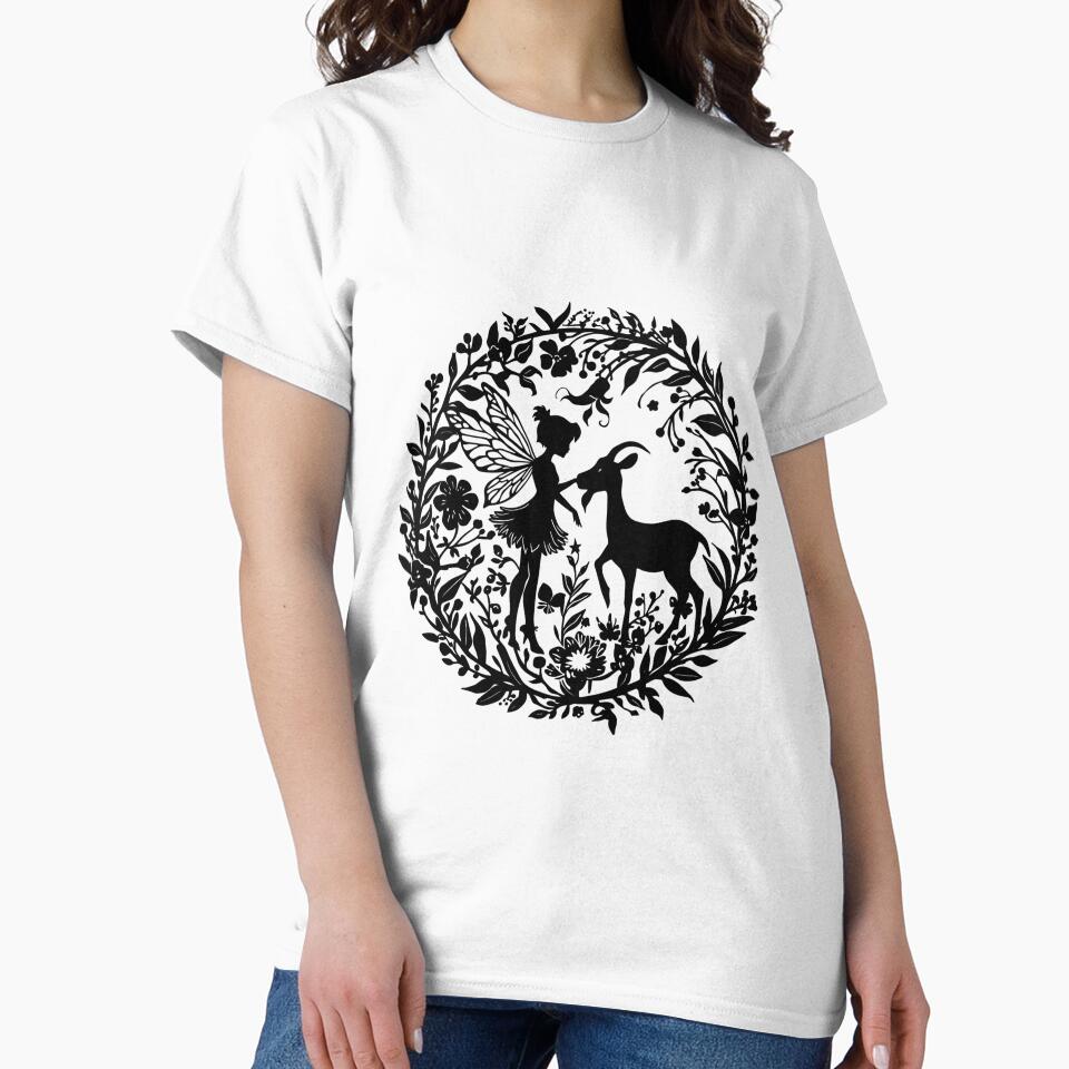 Mystic Floral Silhouette by SpazticGoat