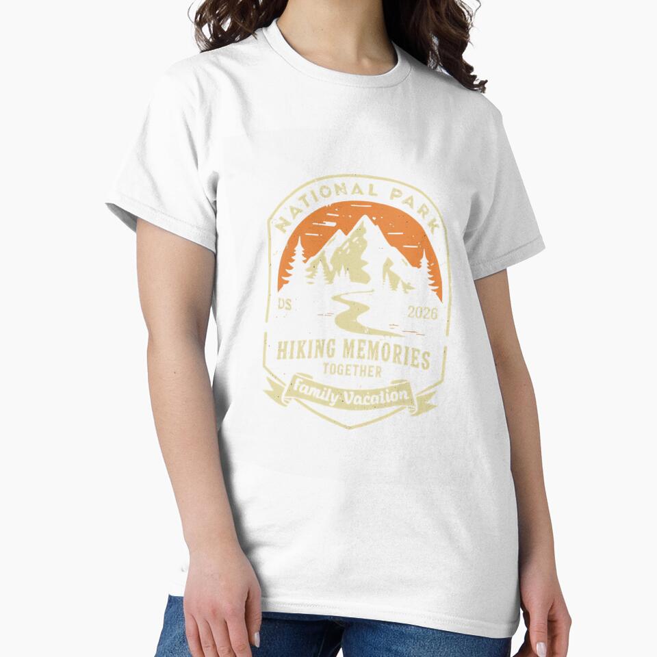 2026 Hiking Memories Together Family Vacation T‑Shirt | Matching Family Hike Outfit | National Park Trip Souve by GAIDREDA